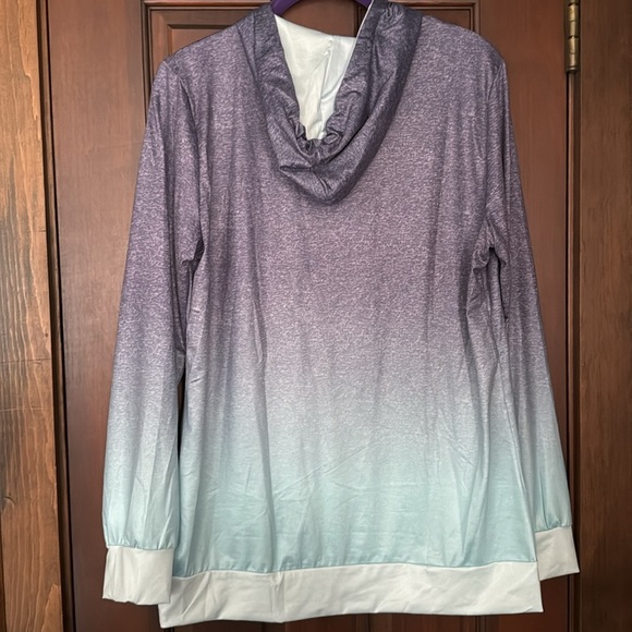 Ombré Hoodie - Picture 8 of 10